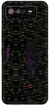 Vcare GadGets ROG Phone 6 5G Mobile Skin(Black)