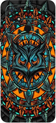 TJ CREATION Redmi 10C, Redmi 10c Mobile Skin(Ultra Super Mighty Owl Skin With High Matte Finish.)