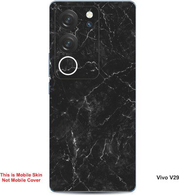 VYBE The Smart Choice Vivo V29 Abstract Embossed Mobile Skin(Baltic Sea 7)