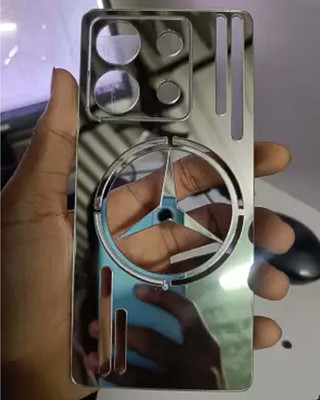 MOBIZONE Redmi Note 13 Pro 5G SILVER MIRROR BACK PANNEL Mobile Skin(Silver)