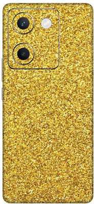 Vcare GadGets Glitter Gold Y200 Pro 5G Mobile Skin(Glitter Gold)