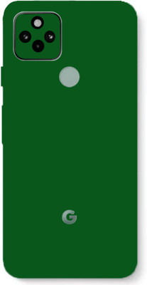 AsSkin Google Pixel 5 Mobile Skin(Ultra Super Moss Green matte With High Matte Finish.)