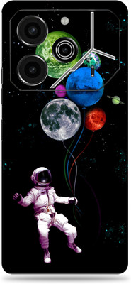 WeCre8 Skin's Tecno Pova 6 Pro (Ultra Premium) Vinyl Mobile Skin (Multicolor) Mobile Skin(universe Astro)