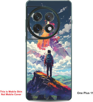 VYBE The Smart Choice One Plus 11 Art Embossed Mobile Skin(River Bed A11)