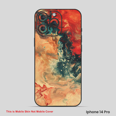 VYBE The Smart Choice iPhone 14 Pro ART Mobile Skin(Multi color SKI H34)