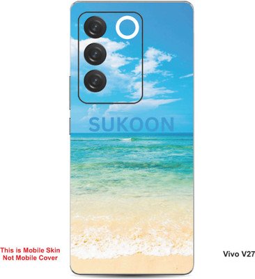 VYBE The Smart Choice Vivo V27 Naturel Mobile Skin(Denim Blue 5)