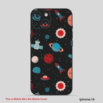 VYBE The Smart Choice iPhone 14 Universal Mobile Skin(Chili Red 8)