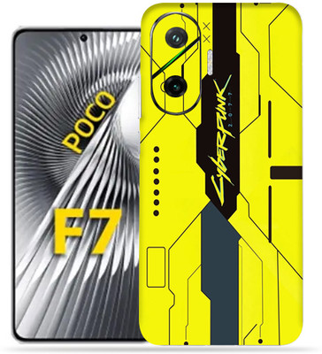 OggyBaba OggyBaba Poco F7 5g Mobile Skin(Cyberpunkh Yellow)