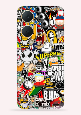 OggyBaba Vivo Y18t Mobile Skin(Sticker Bombing)