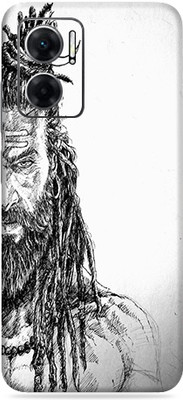SkinoMania Redmi 11 Prime(5G) Mobile Skin(B&W Adiyogi)