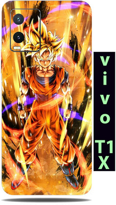 BugguSkin Vivo T1x Mobile Skin(Ultra Super The Goku Skin With High Matte Finish.)
