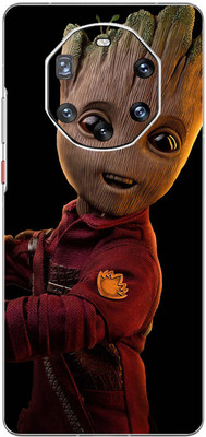 FCS Huawei Mate 40 RS Porsche Printed Back skin Mobile Skin(Baby Groot)