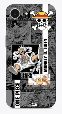 SkinoMania iPhone 16e Premium Vinyl Mobile Skin (Multicolor) Mobile Skin(Luffy Gear5)