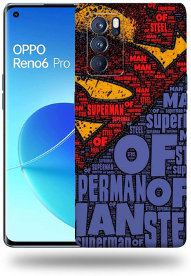 Mclaxa Oppo Reno 6 Pro Mobile Skin(Superman Typography)