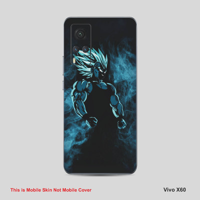 VYBE The Smart Choice Vivo 60X Vegeta Mobile Skin Mobile Skin(Dark Bule & Black 12)