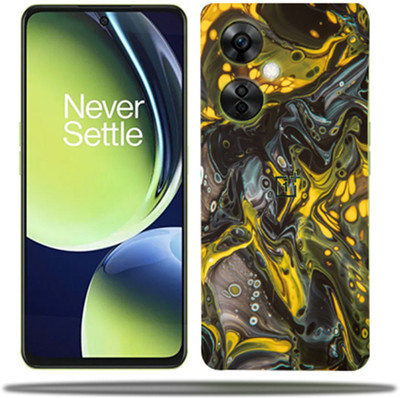 Mclaxa One Plus CE 3 Lite 5G, Golden Lava Mobile Skin(Golden Lava Skin With Back,Front & Sides Skin)