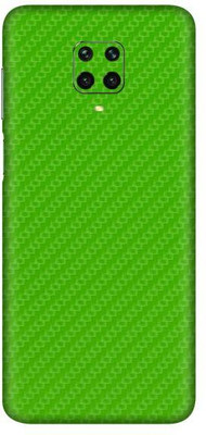 Vcare GadGets Redmi Note 9 Pro Max Mobile Skin(Fiber Carbon Green)