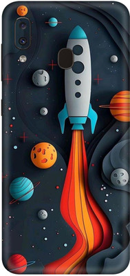 ScreenMart Samsung Galaxy A20E Mobile Skin(Multicolor)