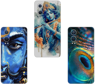 wrap craft REALME C33 COMBO(PACK OF 3)Camera&Back Protector Premium Vinyl Mobile Skin(Multicolor)