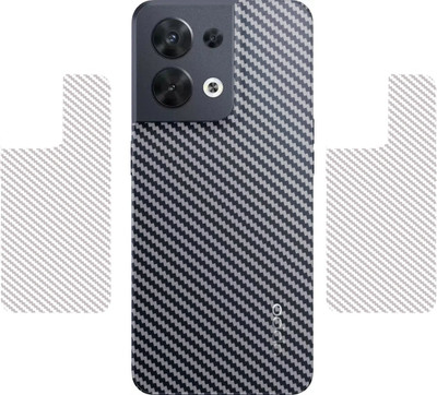 BERRIES OPPO RENO 8 5G || 3D CARBON FIBER ULTRA-THIN BACK LAMINATION || Mobile Skin(TRANSPARENT)
