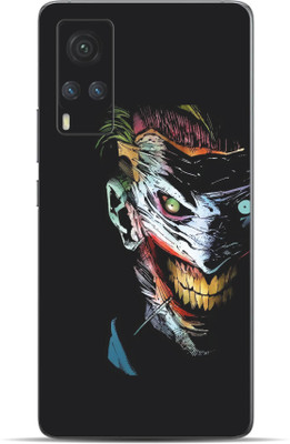 VYBE Vivo X60 Joker Mobile Skin Mobile Skin(Eerie Black 37)