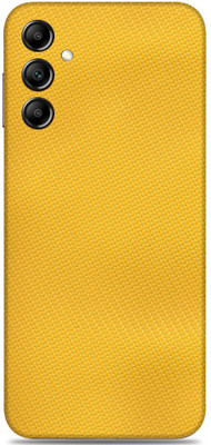 SkinoMania SAMSUNG Galaxy A14 5G Mobile Skin(yellow-CF)
