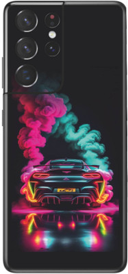 VYBE The Smart Choice galaxy s21 ultra Car Mobile Skin Mobile Skin(Black 393)