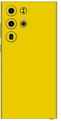 Vcare GadGets Samsung Galaxy S23 Ultra 5G Mobile Skin(Yellow)