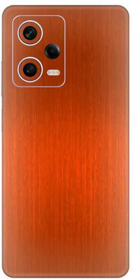Vcare GadGets Redmi Note 12 Pro 5G Mobile Skin(Orange)