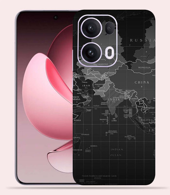 OggyBaba OggyBaba Oppo Reno 13 pro Mobile Skin(Global-Map)