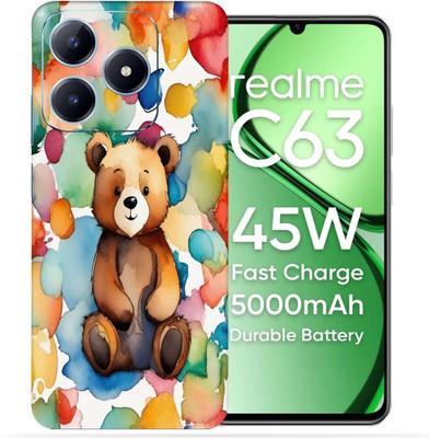 OggyBaba Realme C63 5g Mobile Skin(Bear painting)