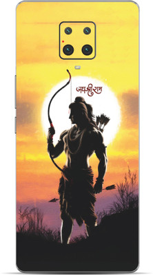 VYBE The Smart Choice Redmi Note 9s Shree Ram Mobile Skin Mobile Skin(Chinese Violet 25)