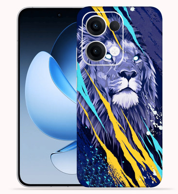 OggyBaba OggyBaba Poco M6 Plus 5g Mobile Skin(Text-Lion)