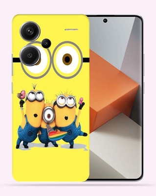 WeCre8 Skin's WeCre8 Skin's Redmi Note 13 Pro+ 5G Mobile Skin(Happy Minions)