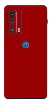 Vcare GadGets Moto Edge 20 Pro Mobile Skin(Red)