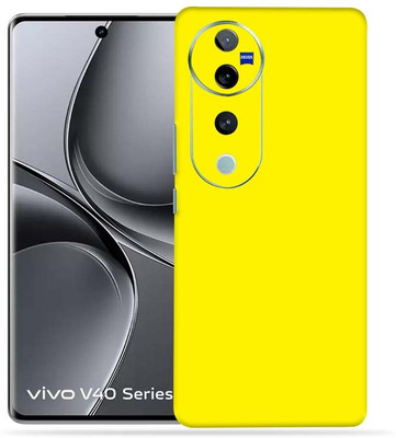 OggyBaba OggyBaba Vivo V40 pro 5g Mobile Skin(Yellow-Matte)