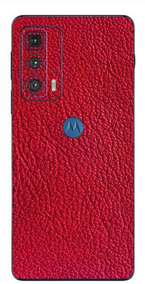 Vcare GadGets Moto Edge 20 Pro Mobile Skin(Red)