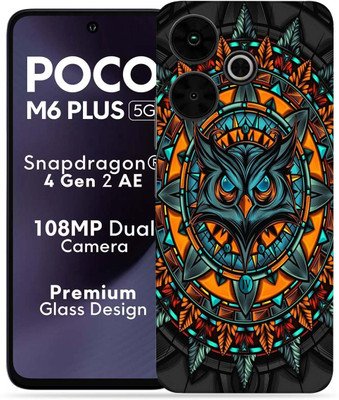 OggyBaba OggyBaba Poco M6 Plus 5g Mobile Skin(Mighty-owl)