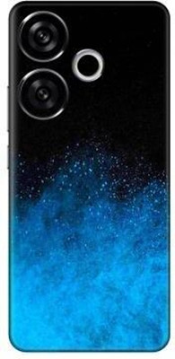 Vcare GadGets Poco F6 (5G) Mobile Skin(Light Blue & Black)