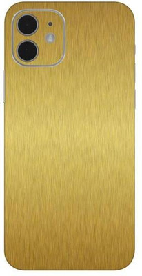 QKVR iPhone 12 Mini Mobile Skin(Gold)