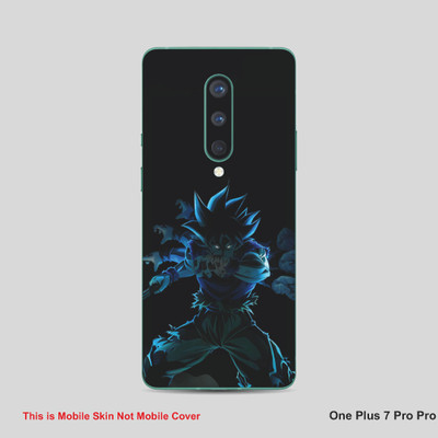 VYBE The Smart Choice One Plus 7 Pro Goku Mobile Skin Mobile Skin(Picton Blue B10)