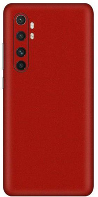 Vcare GadGets Mi Note 10 Lite Mobile Skin(Glitter Red)