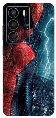 Vcare GadGets realme C75 5G Mobile Skin(Red & Blue)