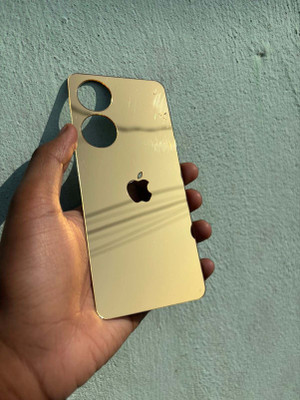 TWUAOP VIVO T2 5G MOBILE SKIN BACK PANNEL ACRYLIC SHEET Mobile Skin(Gold)