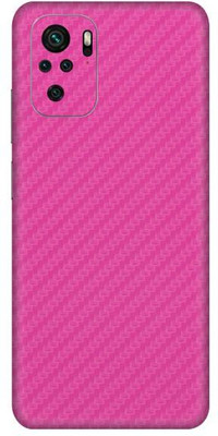 Vcare GadGets Redmi Note 10 S Mobile Skin(Fiber Carbon Pink)