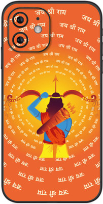 VYBE The Smart Choice iphon 12 Shree Ram Mobile Skin(Multicolor)