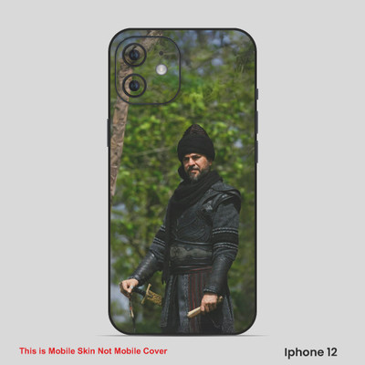 VYBE The Smart Choice iPhone 12 Ertugrul Ghazi Mobile Skin(Black, Green 4)