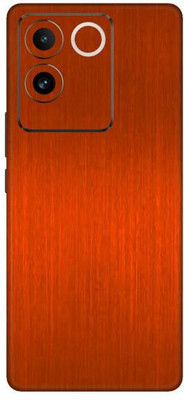 Vcare GadGets Vivo T2 Pro 5G Mobile Skin(Orange Brushed)