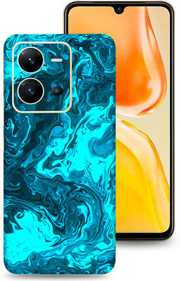 SkinoMania Vivo V25-5G Mobile Skin(Light Blue Lava)
