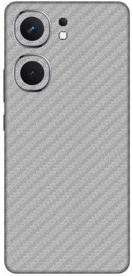 Vcare GadGets Fiber Carbon Silver i QOO Neo9 Pro 5G Mobile Skin(Fiber Carbon Silver)
